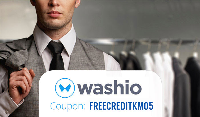 Get Washio Coupon Code: Use promo code FREECREDITKM05 for $10 off your first on-demand dry cleaning service