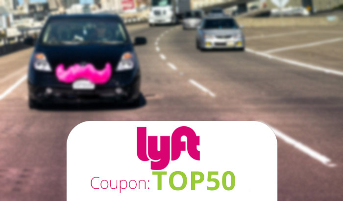 Lyft Promo Code 2016: Get $50 FREE credit with code TOP50