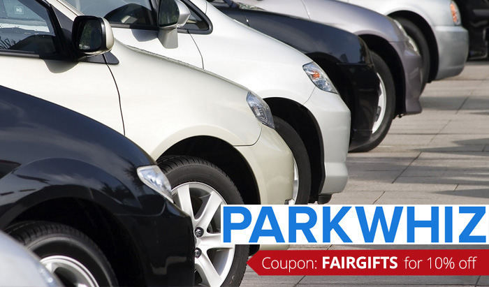 ParkWhiz Promo code deal : Get 10% off with ParkWhiz Coupon FAIRGIFTS