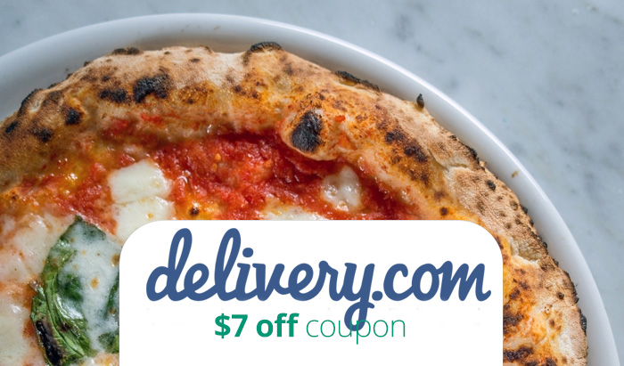 Delivery.com Promo Code : Get $7 off your food order!