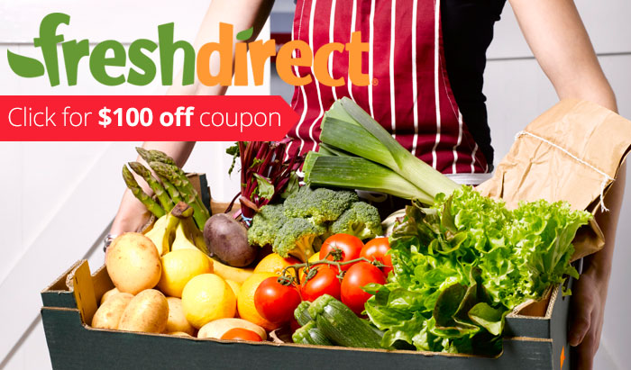 Fresh Direct Promo Code 2016 : Get $100 OFF