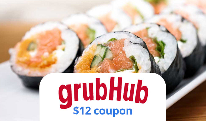 GrubHub Coupon 2016 : Get $12 off with promo code link