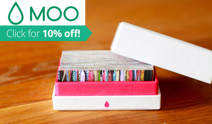 Moo Coupon Code for 10% off, plus a Moo Review