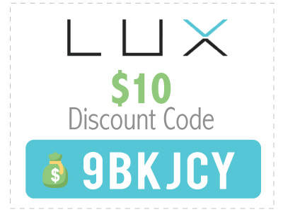 Lux App Promo Code: Use 9BKJCY for $10 off