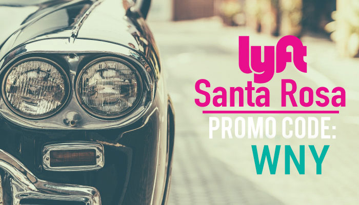 Lyft Santa Rosa Promo Code: Use WNY for $50 in free credits!