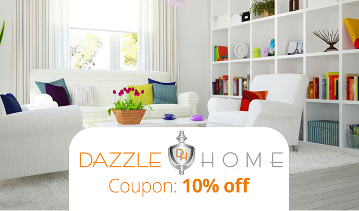 Dazzle Home Coupon Code : Get 10% off your entire order