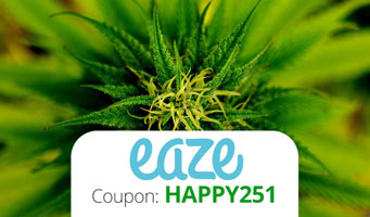 Eazeup : A weed delivery app and place to get a medical marijuana card online. Use Eaze coupons code HAPPY251 for $60