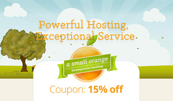 A Small Orange Promo Code deal : Get 15% off your first month of hosting, plus read reviews