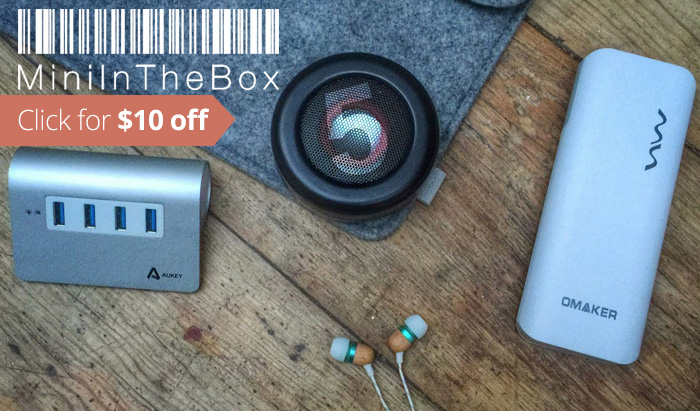 MiniInTheBox Coupon Code : Get $10 off, plus a review of Mini In the Box