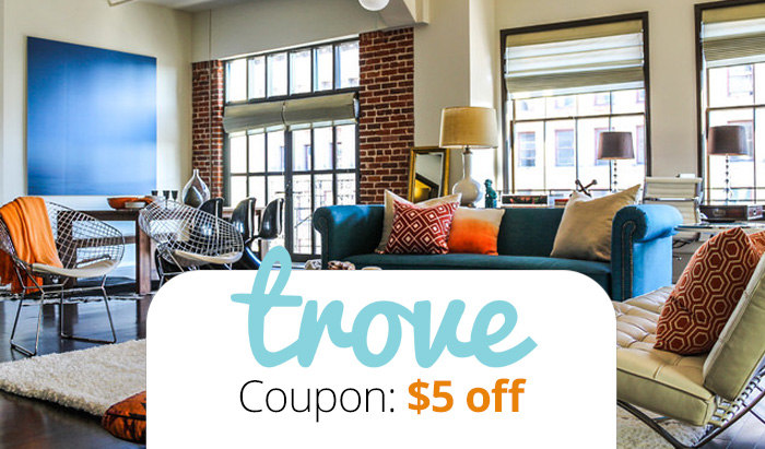 Trove Market Coupon Code 2016 : Get $5 free, plus reviews