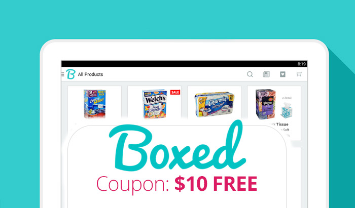 Boxed Wholesale: Get $10 free with Boxed promo code