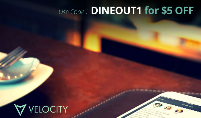 Velocity App Promo Code: Get $5 off with coupon code DINEOUT1, plus read our Velocity review!