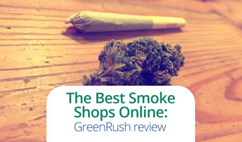Best Smoke Shop Online GreenRush, Read our review about this on demand delivery service