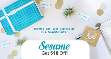 Sesame Promo Code! Get $10 off your next box and read our Sesame Review!