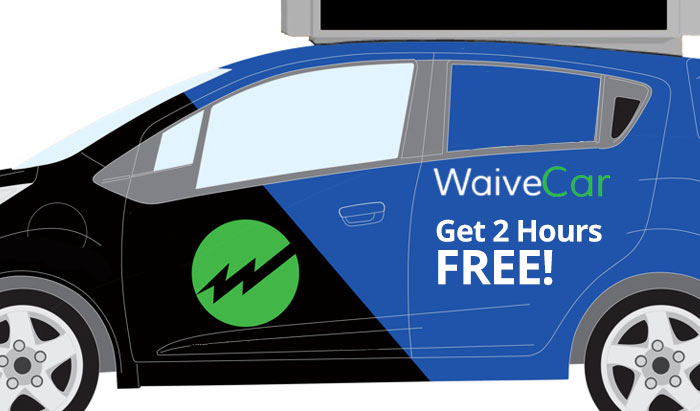 WaiveCar Promo Code: Get 2 Hours Free and read our WaiveCar Review!