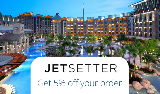 JetSetter Promo Code: Get 5% off with this coupon code link, plus read our JetSetter Review