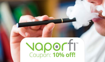 Vapor Fi Coupon Code: Get 10% off with promo link, plus read our VaporFi Reviews!