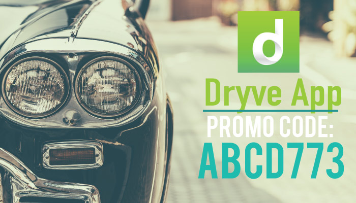 Dryve Promo Code: Get $20 off with the code ABCD773.