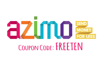 Azimo Promotional Code: Use coupon code FREETEN, plus read our Azimo Reviews!