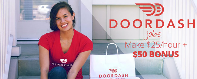 Door Dash Jobs : Get a $50 bonus with this DoorDash Referral link!