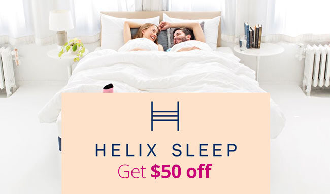 Helix Mattress Coupon: Get $50 off with this Helix Sleep discount