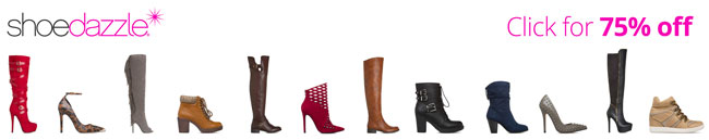 Shoedazzle coupon code: Get 75% off (plus read our Shoedazzle reviews!)