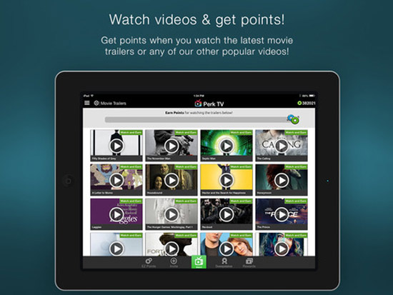 Perk TV Referral Code: Use code ae9ecd43 for 50 free points on the mobile rewards app Perk TV Rewards App!