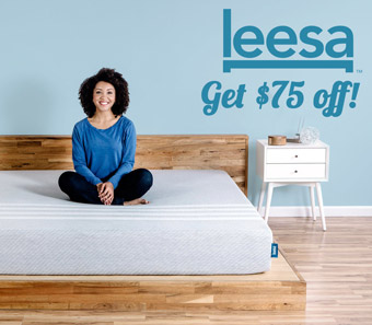 Leesa Mattress Review, plus a Leesa mattress coupon code for $75 off!