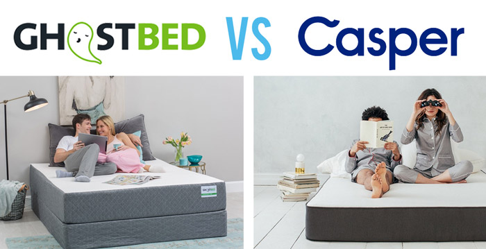 Ghost Bed vs Casper: A comparison review of the two popular mattress companies