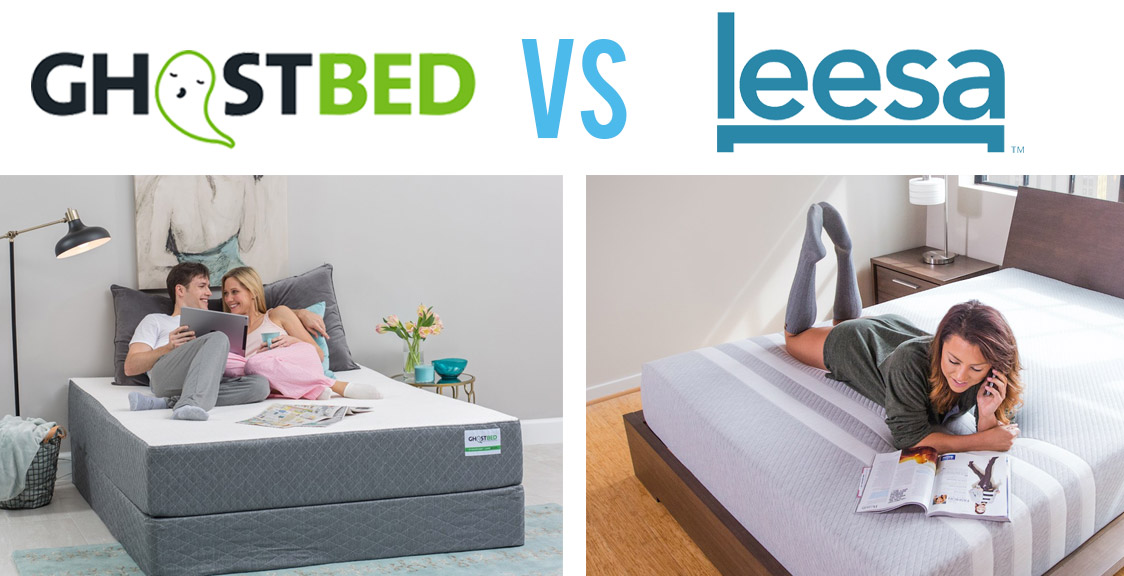 Ghost Bed vs Leesa: Compare these two mattress in a box beds!