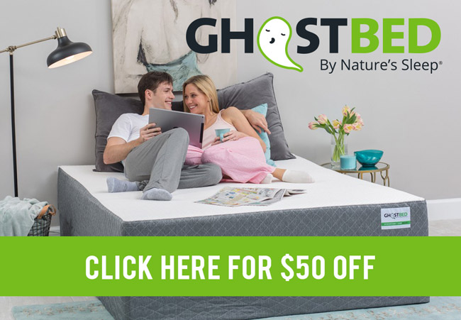 GhostBed Coupon Code: Get $50 off with this Ghost Bed Promo Code