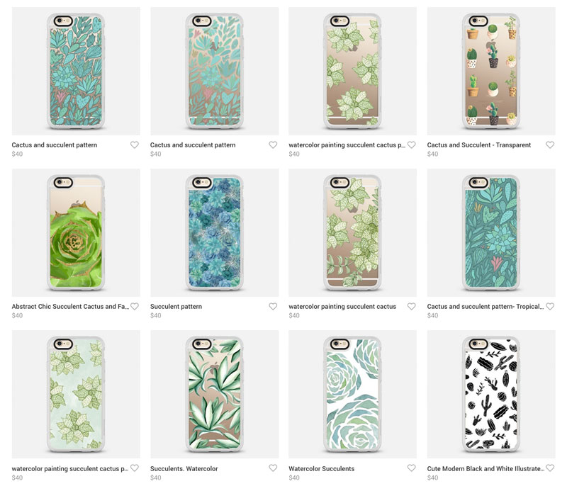 Succulent Phone Case: iPhone designer phone cases from Casetify!