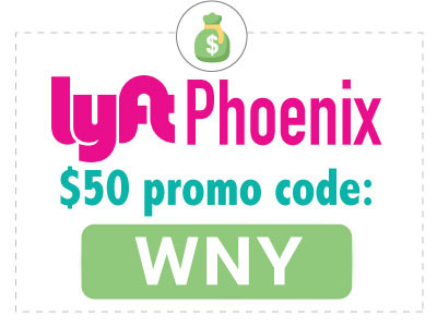 Lyft Phoenix Promo Code: Get $50 with code WNY