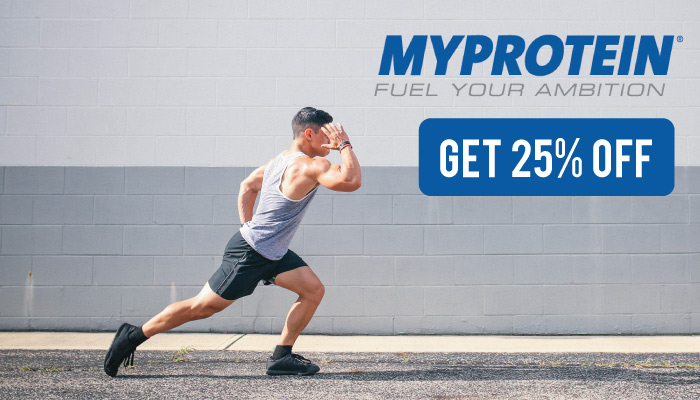 MyProtein First Order Discount: Get a 25% MyProtein Promo code, plus read our review!