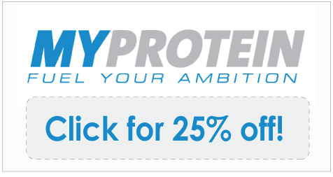 MyProtein Offer: Get a 25% MyProtein first order discount!