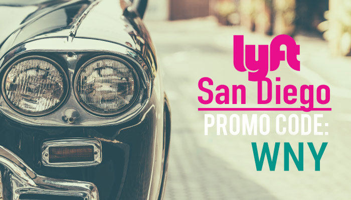 Lyft Credit Code San Diego: Use "WNY" for $50 in credit!