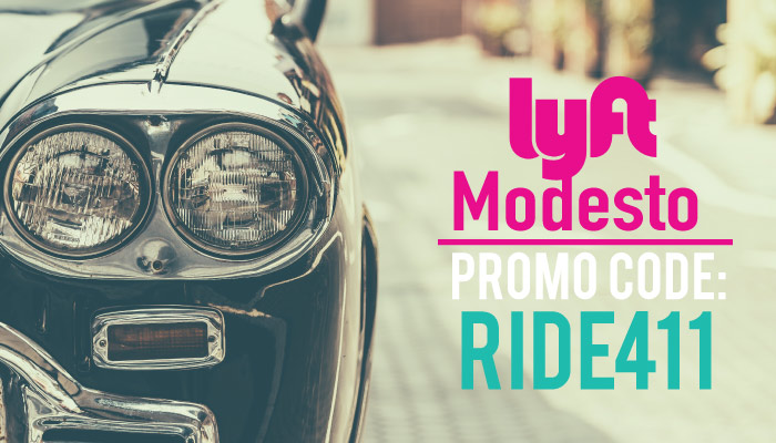 Lyft Modesto Promo Code: Use RIDE411 for $50 in credits!