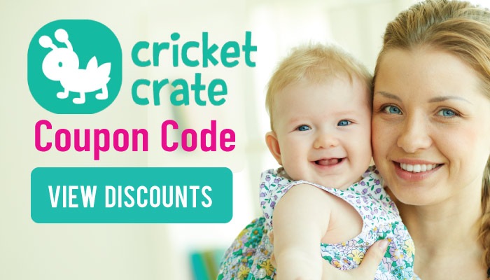 Cricket Crate Promo Code: View available deals for baby's first subscription!