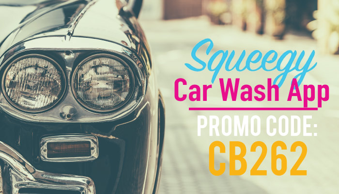 Squeegy Promo Code: Use CB262 for $10 off the Squeegy Car Wash App