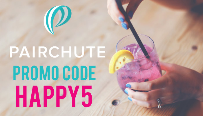 What is PairChute? It's a free food and drinks app in LA. Get $5 off your first month with the Pairchute promo code HAPPY5