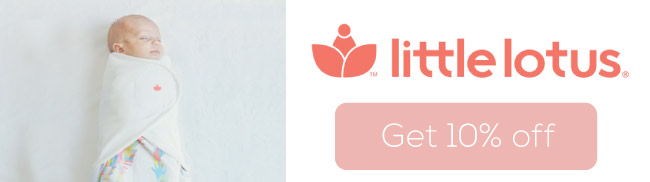 Little Lotus Discount Code: Get 10% off your Little Lotus Baby Swaddle