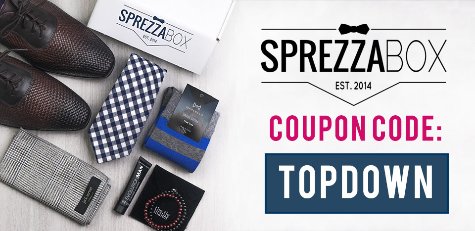 Sites like Bespoke Post (use the SprezzaBox coupon code TopDown for 10% off)