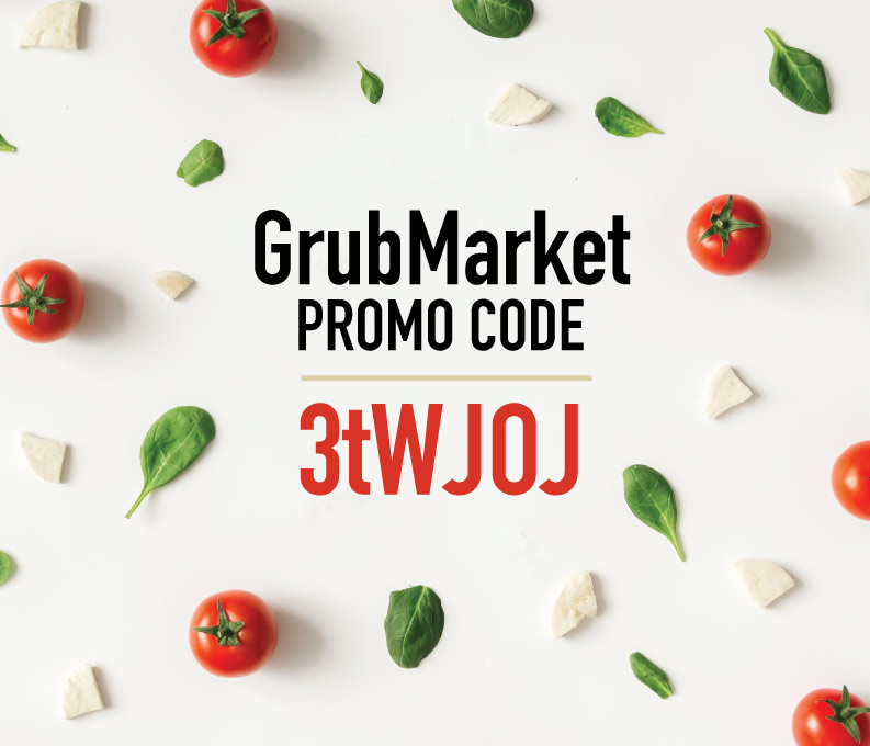 GrubMarket Promo Code: Use 3tWJOJ to get $15 off your Grub Market order!