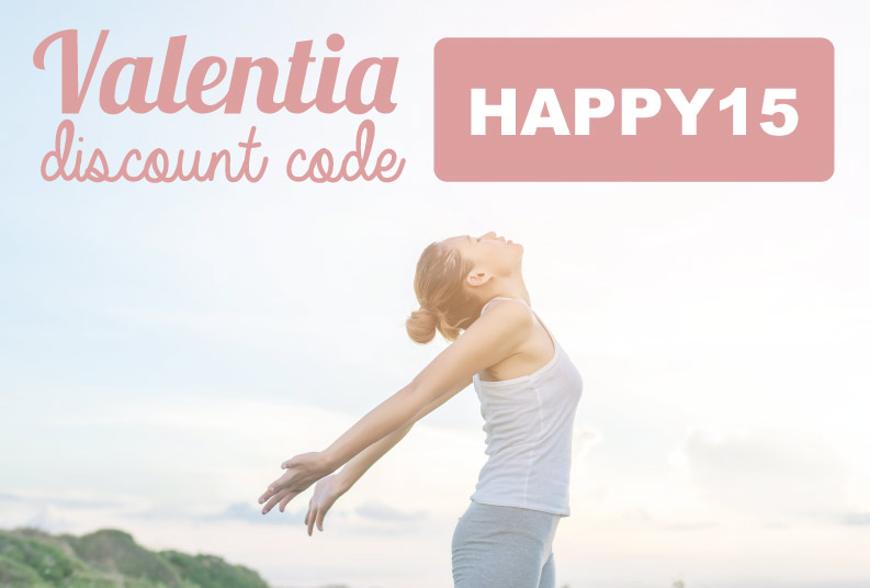 Valentia Discount Code: Get 15% off with the Valencia.com promo code HAPPY15