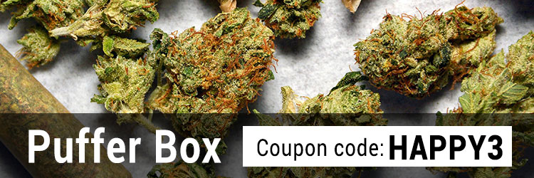 Puffer Box Coupon Code: Use HAPPY3 for $3 off your cannabis box subscription
