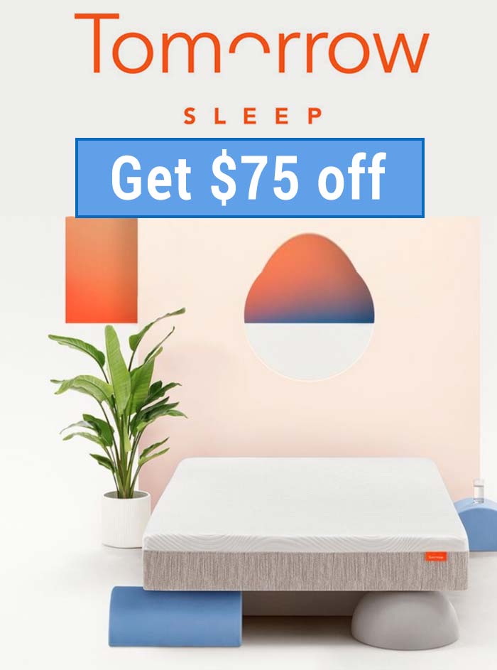 Tomorrow Sleep Promo Code: Get $75 off the Tomorrow mattress