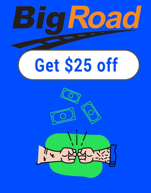 BigRoad Promo Code: Get $25 off with this coupon code link!