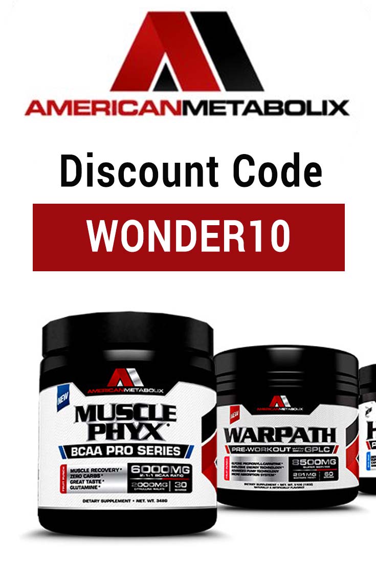 American Metabolix Discount Code: Use WONDER10 for 10% off your order