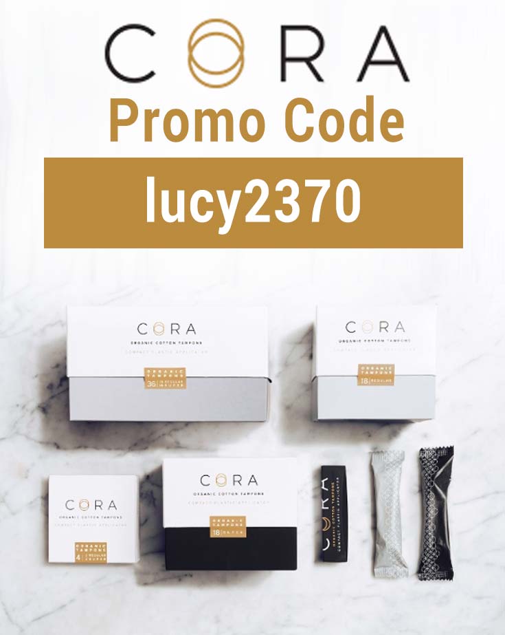 Cora Promo Code: Use lucy2370 as your Cora Referral Code for a discount!