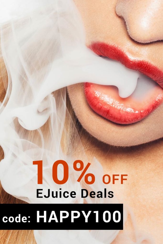 Ejuice Deals Coupon Codes Save 10 with Promo Code HAPPY100